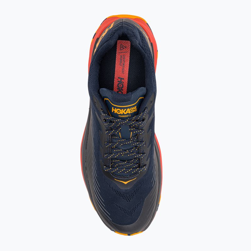 Pánská běžecká obuv HOKA Torrent 2 outer space/fiesta 5