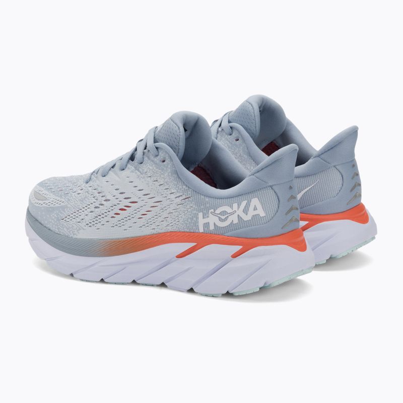 Dámské běžecké boty HOKA Clifton 8 Wide blue fog/plein air 3