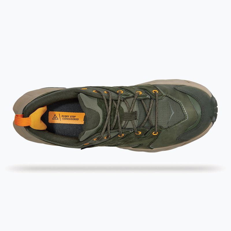 Pánské trekové boty HOKA Anacapa Low GTX green 1122017-DBRYL 15