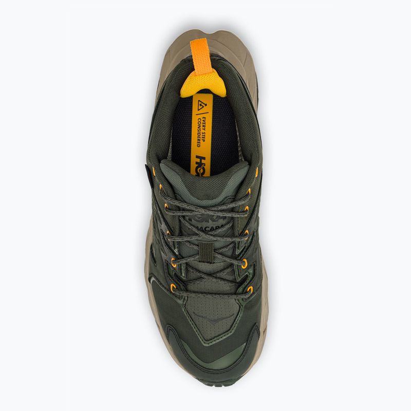 Pánské trekové boty HOKA Anacapa Low GTX green 1122017-DBRYL 6