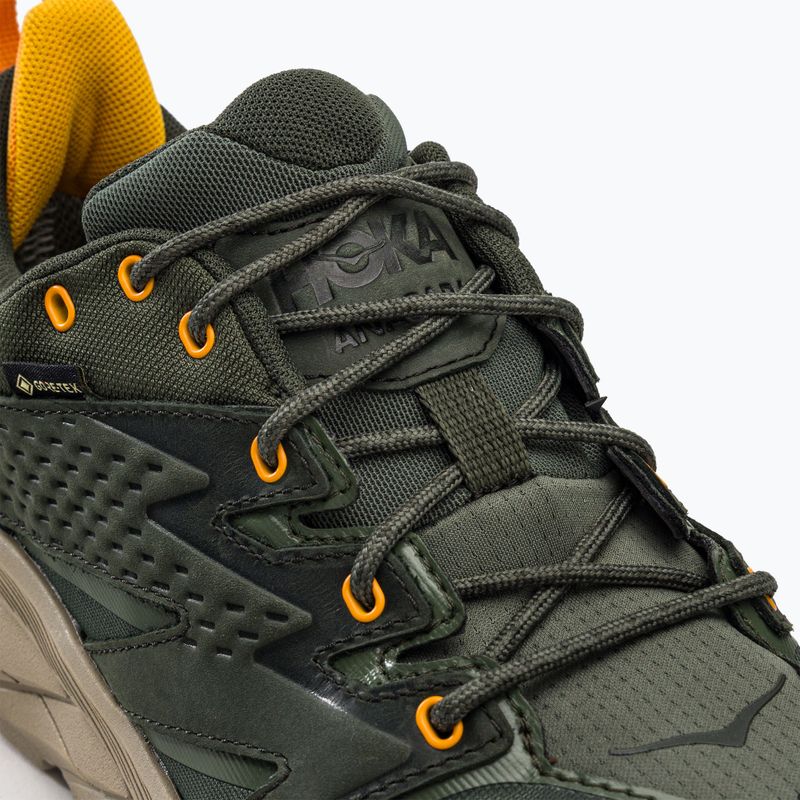 Pánské trekové boty HOKA Anacapa Low GTX green 1122017-DBRYL 9
