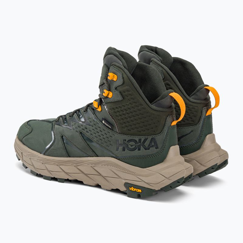 Pánské trekové boty HOKA Anacapa Mid GTX green 1122018-TRYL 3