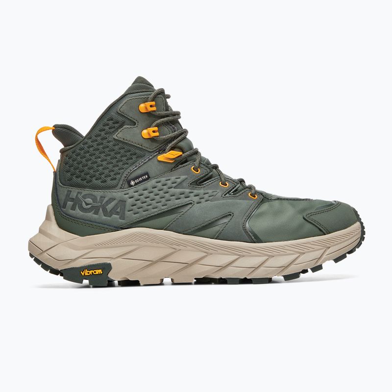 Pánské trekové boty HOKA Anacapa Mid GTX green 1122018-TRYL 15
