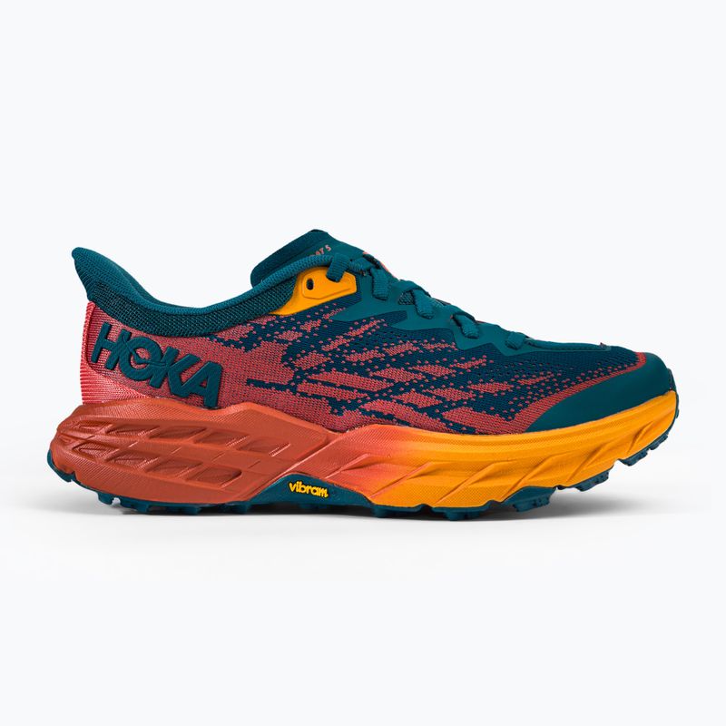 Dámská běžecká obuv HOKA Speedgoat 5 blue-orange 1123158-BCCML 2