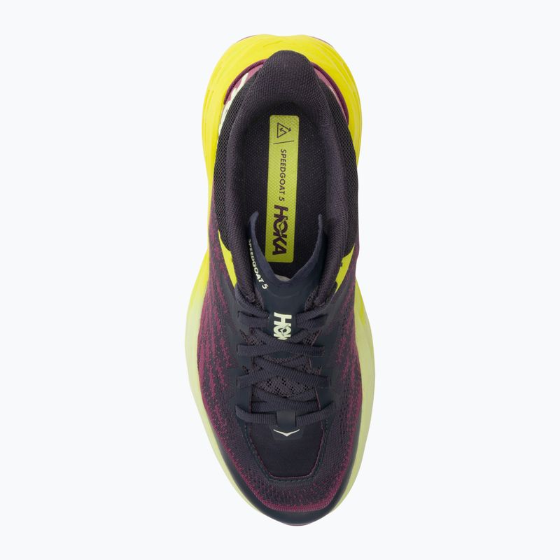 Dámské běžecké boty HOKA Speedgoat 5 blue graphite/evening primrose 5
