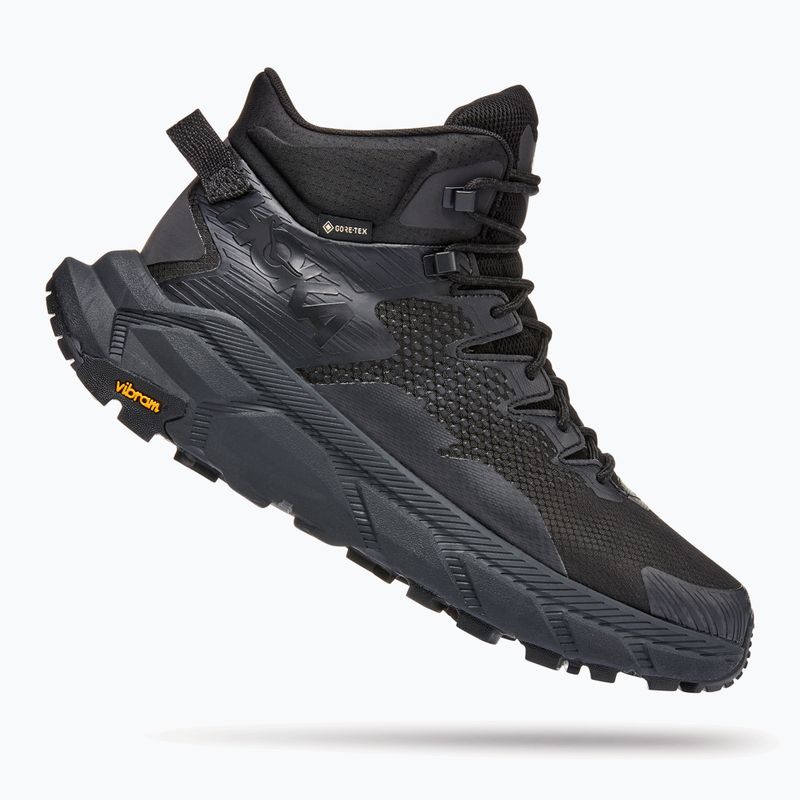 Pánské trekové boty HOKA Trail Code GTX black/raven 3