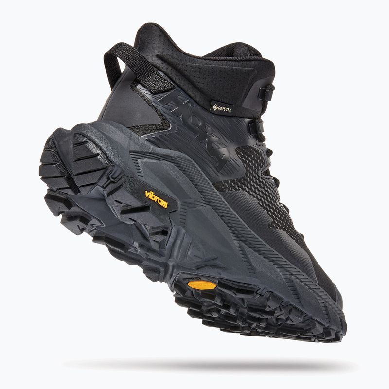 Pánské trekové boty HOKA Trail Code GTX black/raven 5