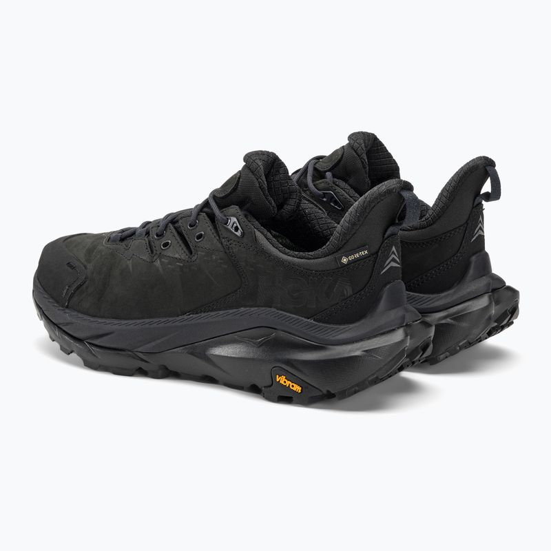 Pánské trekové boty HOKA Kaha 2 Low GTX black/black 3