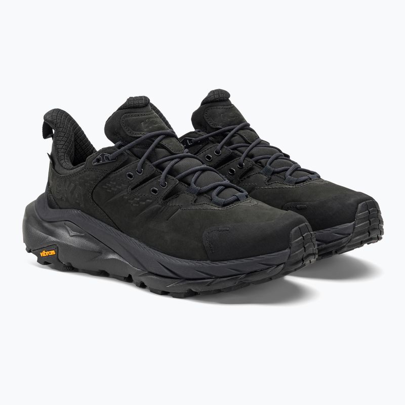 Pánské trekové boty HOKA Kaha 2 Low GTX black/black 4