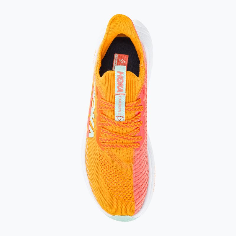 Dámské běžecké boty   HOKA Carbon X 3 radiant yellow/camellia 7