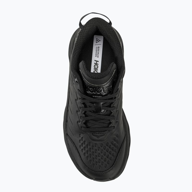 Pánské běžecké boty HOKA Bondi SR Wide black/black 5