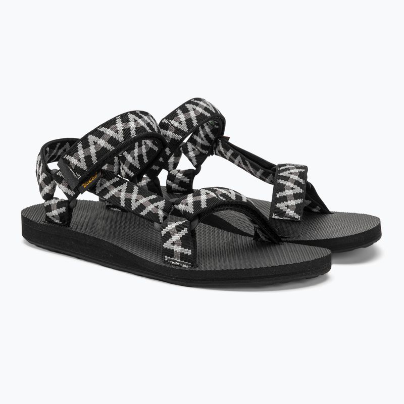 Pánské turistické sandály Teva Original Universal light show black / grey 4