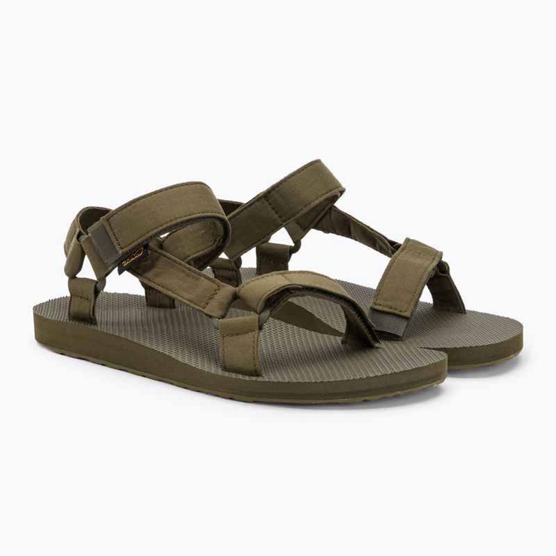 Pánské turistické sandály Teva Original Universal Canvas dark olive 4