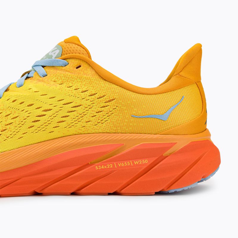 Pánské běžecké boty HOKA Clifton 8 yellow 1119393-RYMZ 7