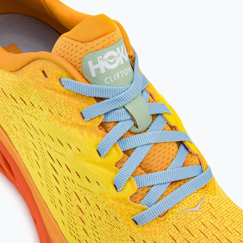 Pánské běžecké boty HOKA Clifton 8 yellow 1119393-RYMZ 10