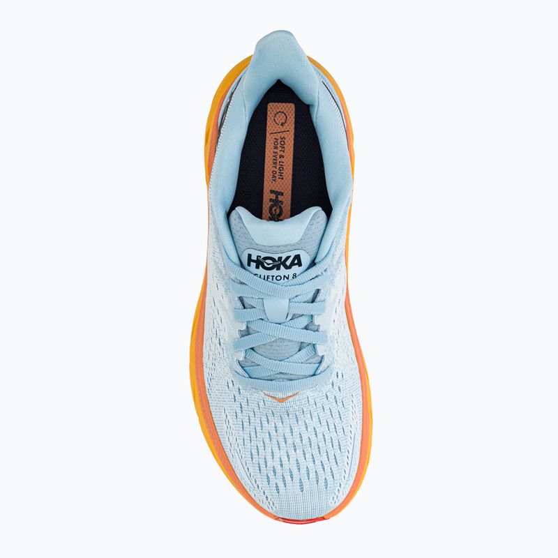 Dámská běžecká obuv HOKA Clifton 8 light blue 1119394-SSIF 6
