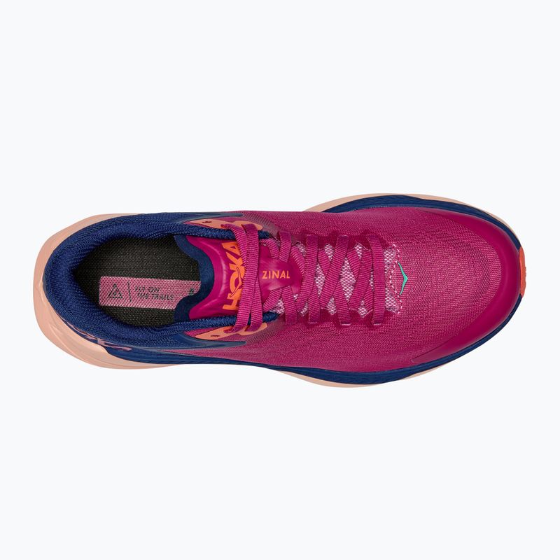 Dámská běžecká obuv HOKA Zinal festival fuchsia/bellwether blue 9