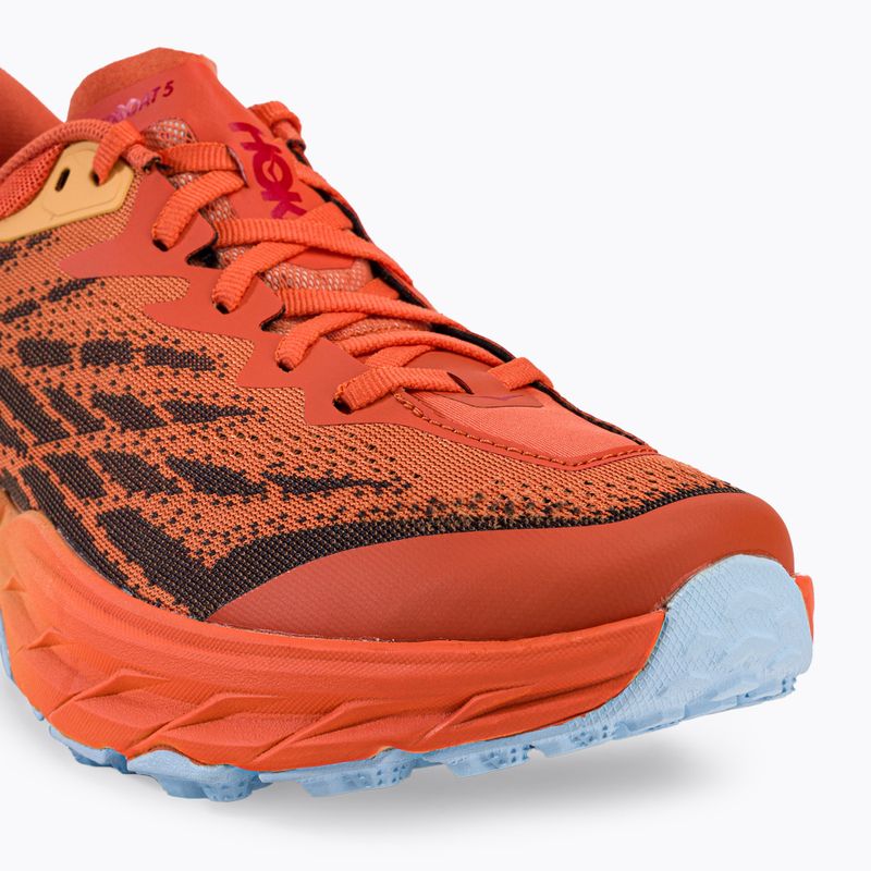 HOKA Speedgoat 5 pánská běžecká obuv oranžová 1123157-PBAY 7