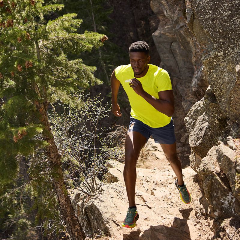 HOKA Speedgoat 5 pánská běžecká obuv tmavě zelená 1123157-TFST 12