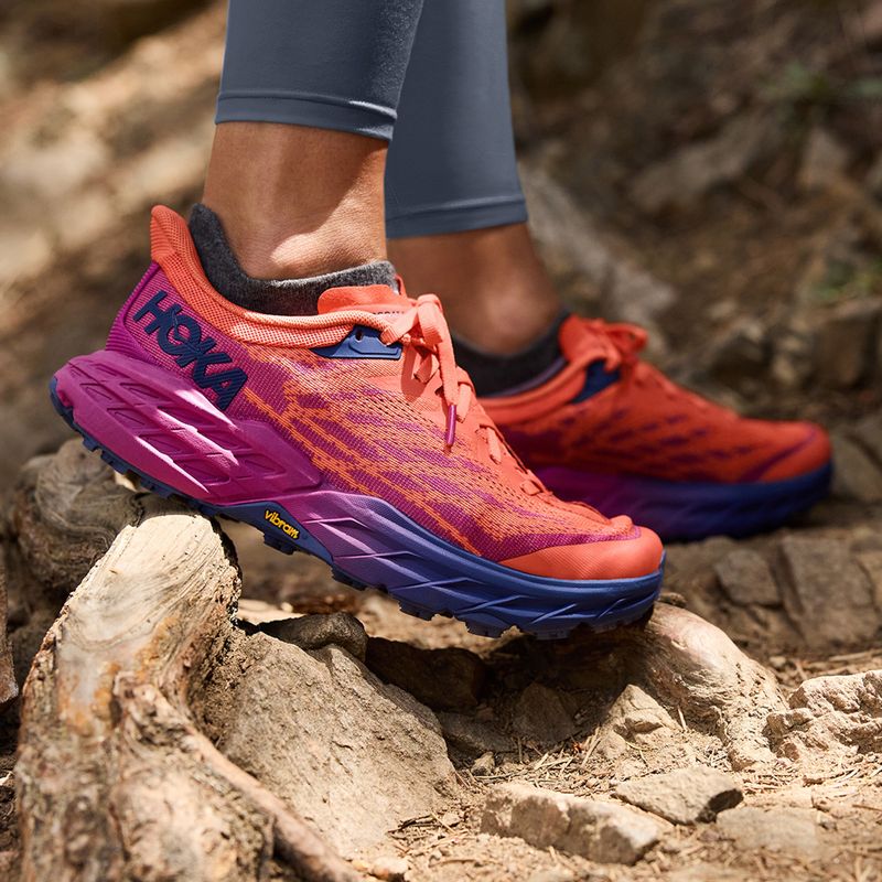 Dámské běžecké boty HOKA Speedgoat 5 orange 1123158-FFCM 11