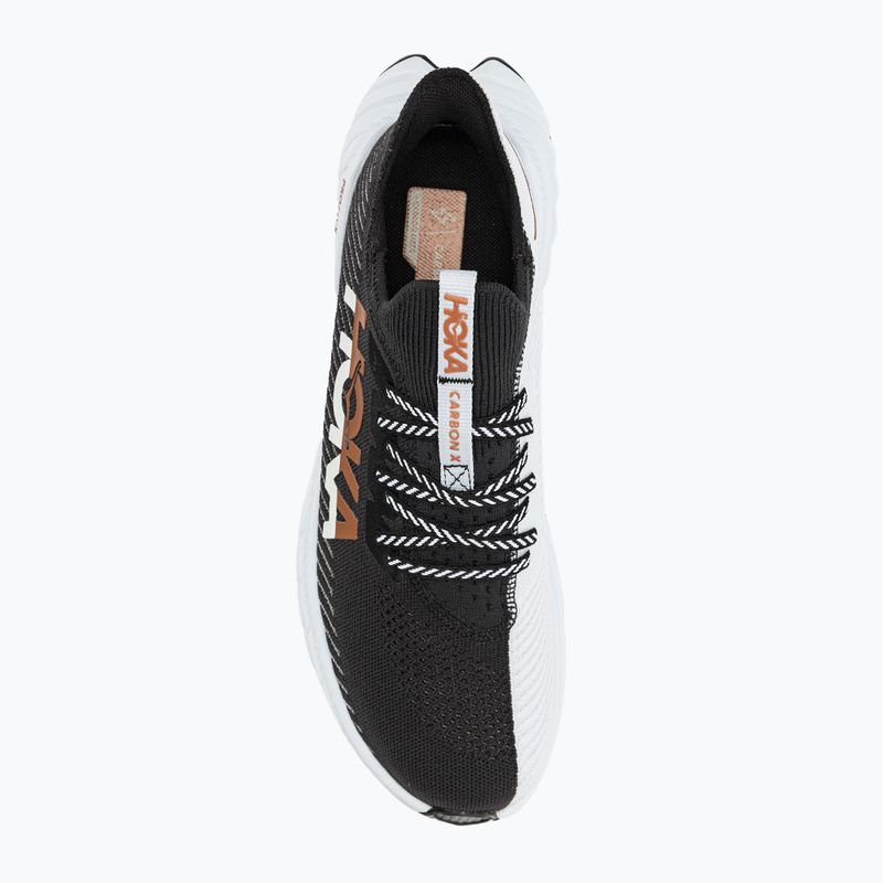 Pánské běžecké boty HOKA Carbon X 3 black and white 1123192-BWHT 5