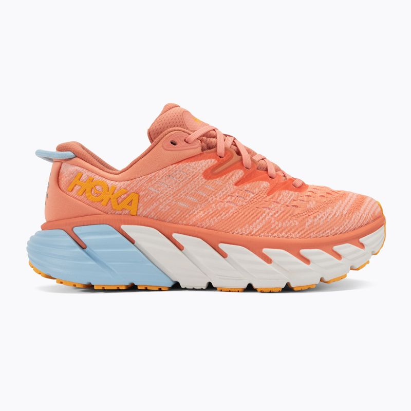 Dámská běžecká obuv HOKA Gaviota 4 shell coral/peach parfait 2