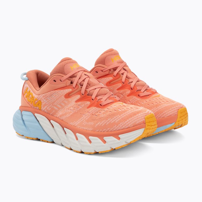 Dámská běžecká obuv HOKA Gaviota 4 shell coral/peach parfait 4