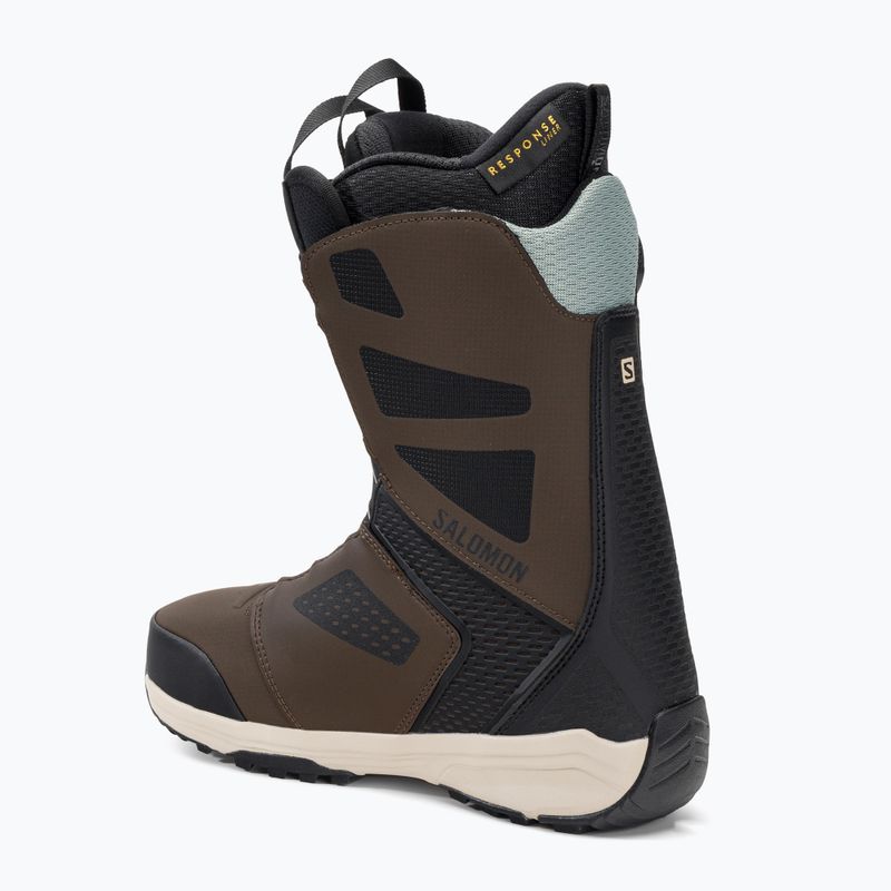 Pánské snowboardové boty Salomon Dialoge Dual Boa brown L41698900 2