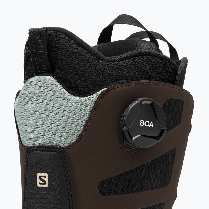 Pánské snowboardové boty Salomon Dialoge Dual Boa brown L41698900 9