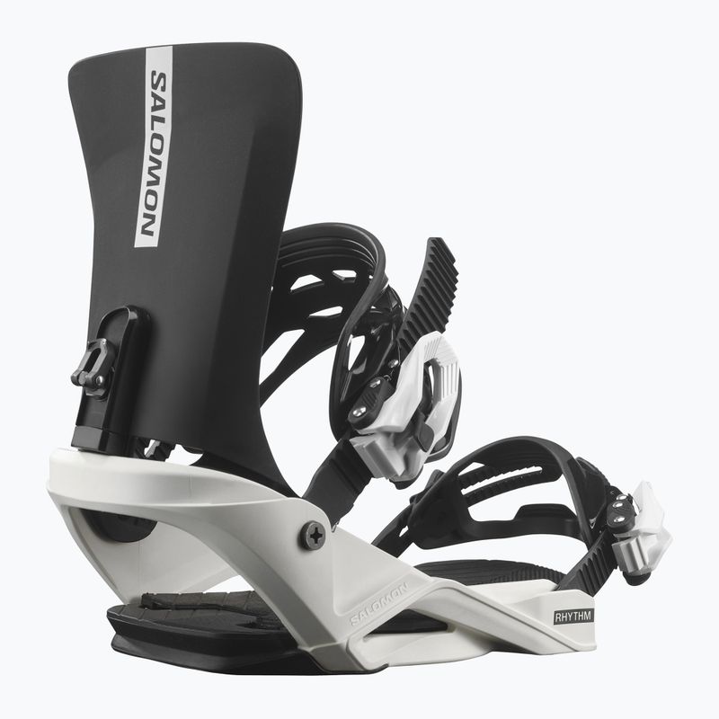 Dětská vázání na snowboard Salomon Rhythm Jr black/white 2