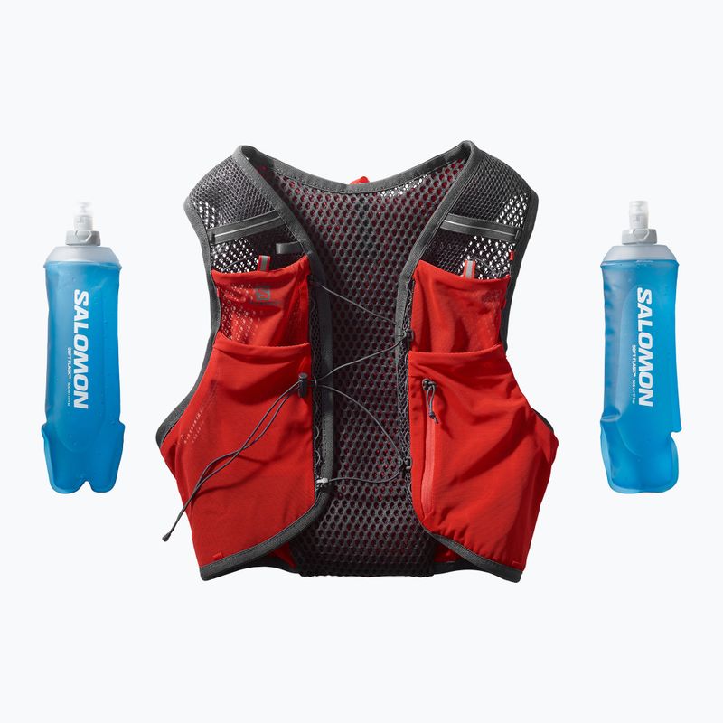 Běžecký batoh Salomon Active Skin 4 set červená LC1909200 3