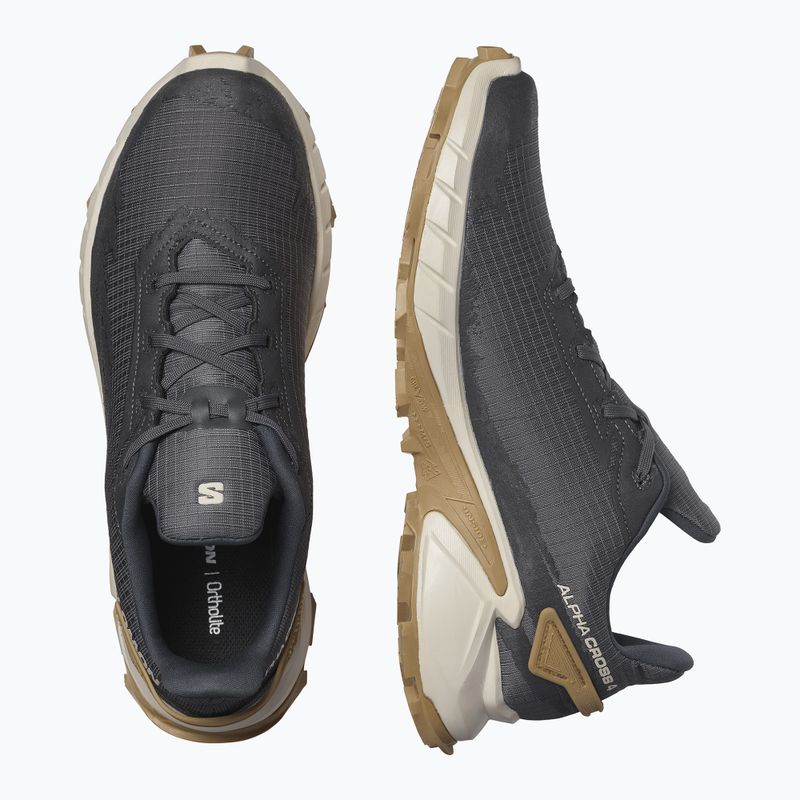 Salomon Alphacross 4 šedá pánská trailová obuv L41724100 15