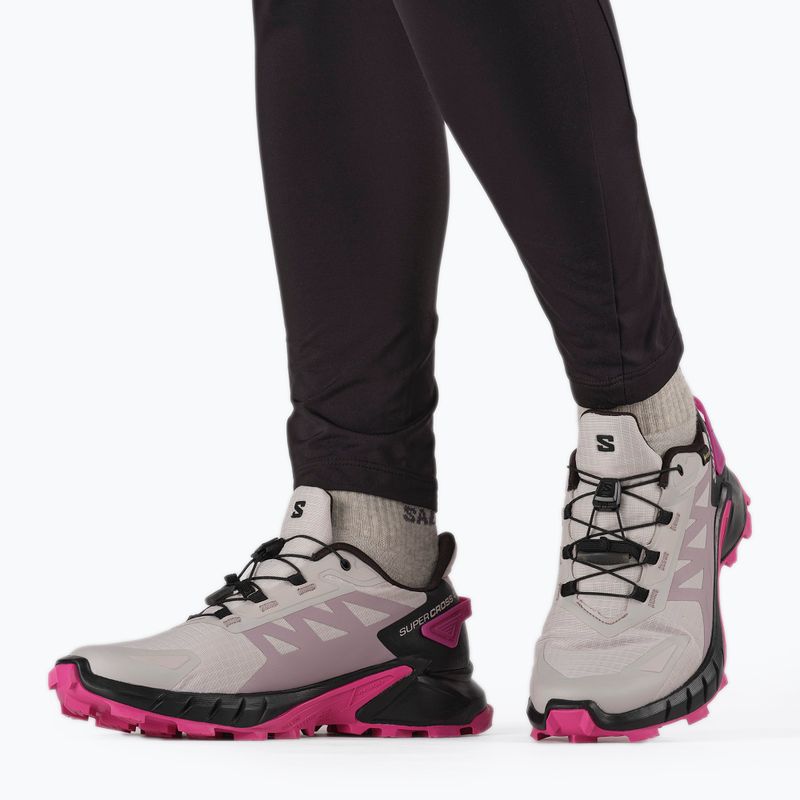 Dámská běžecká obuv Salomon Supercross 4 GTX šedá L41735500 10