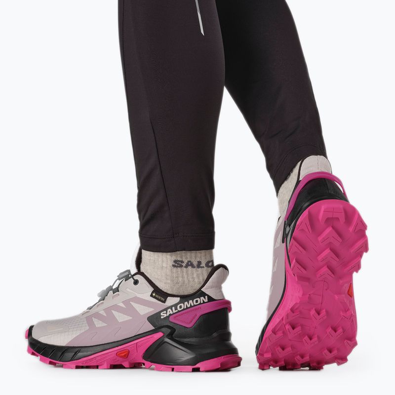 Dámská běžecká obuv Salomon Supercross 4 GTX šedá L41735500 11
