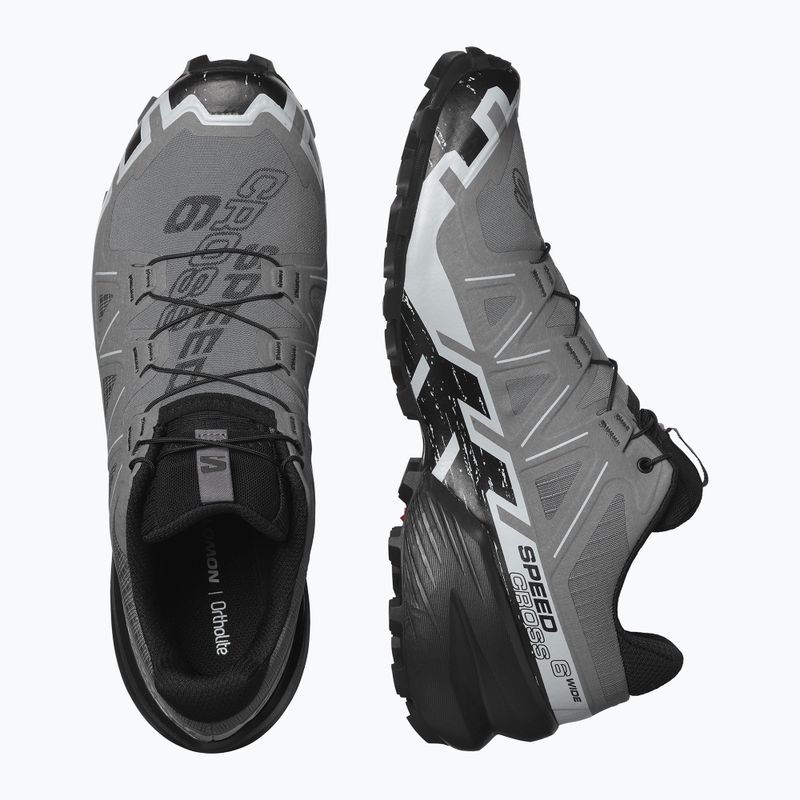 Pánské běžecké boty Salomon Speedcross 6 Wide quiet shade/black/pearl blue 6