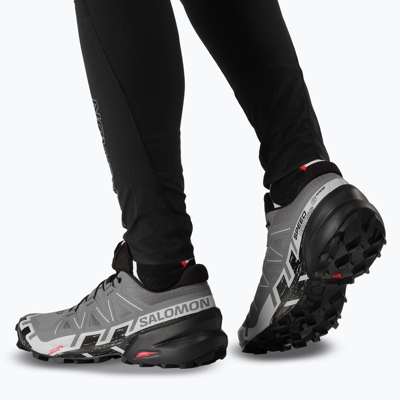 Pánské běžecké boty Salomon Speedcross 6 Wide quiet shade/black/pearl blue 8