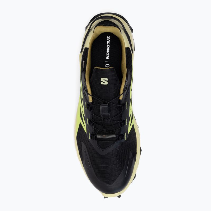 Pánské běžecké boty Salomon Supercross 4 GTX černo-zelená L41731700 8