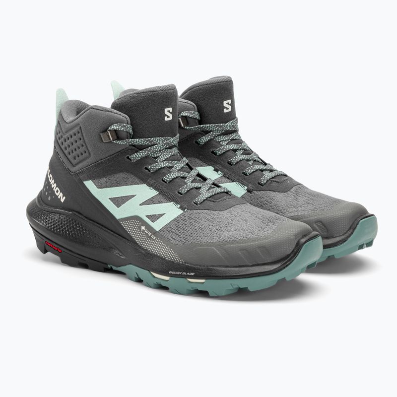 Salomon Outpulse Mid GTX dámské trekové boty ebony/qush/ebony 4