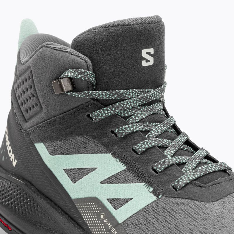 Salomon Outpulse Mid GTX dámské trekové boty ebony/qush/ebony 8