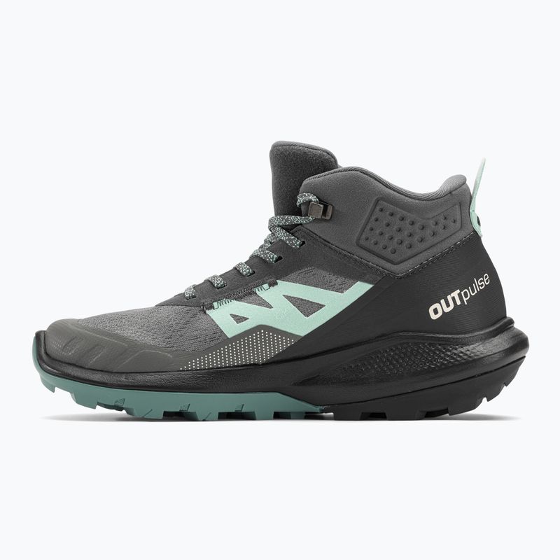 Salomon Outpulse Mid GTX dámské trekové boty ebony/qush/ebony 10