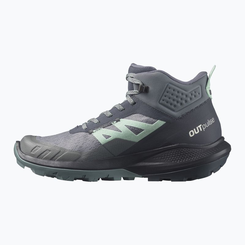 Salomon Outpulse Mid GTX dámské trekové boty ebony/qush/ebony 13