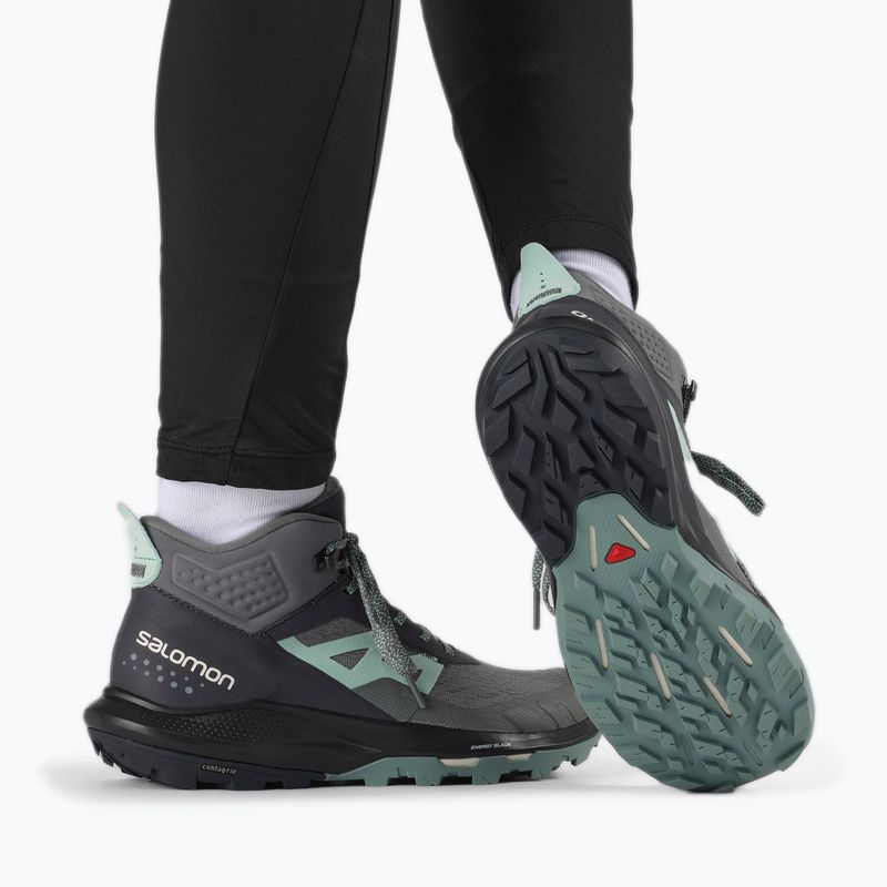 Salomon Outpulse Mid GTX dámské trekové boty ebony/qush/ebony 17
