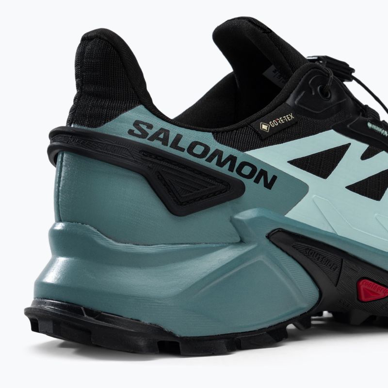 Dámské běžecké boty Salomon Supercross 4 GTX černo-modrýe L41735500 8