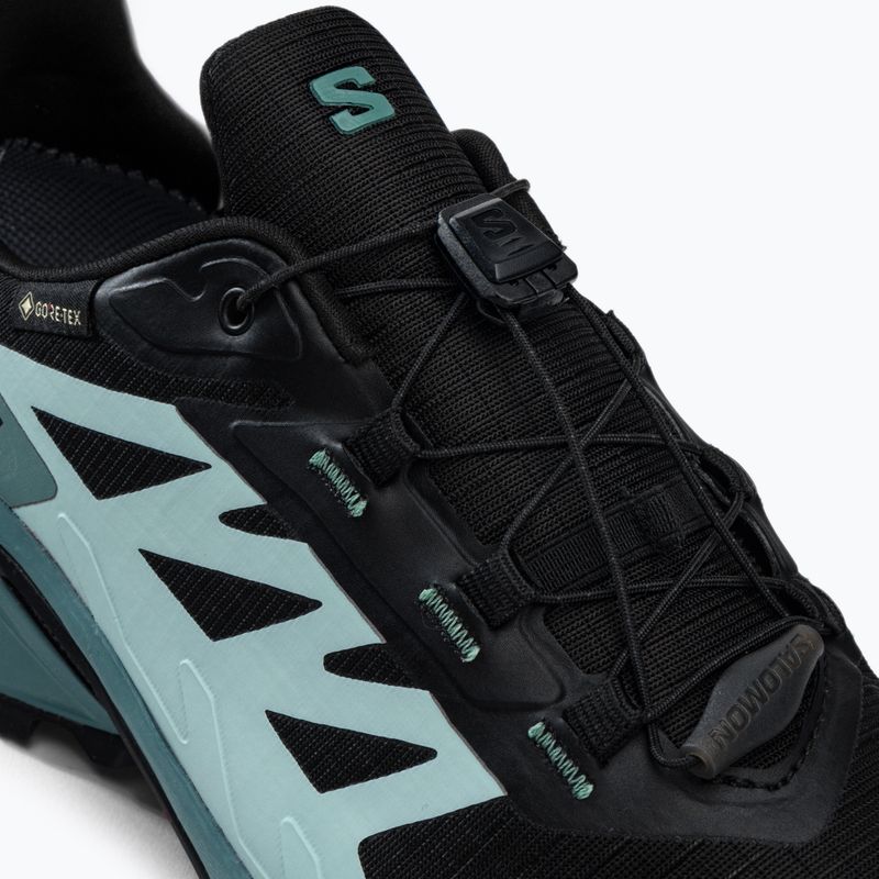 Dámské běžecké boty Salomon Supercross 4 GTX černo-modrýe L41735500 9