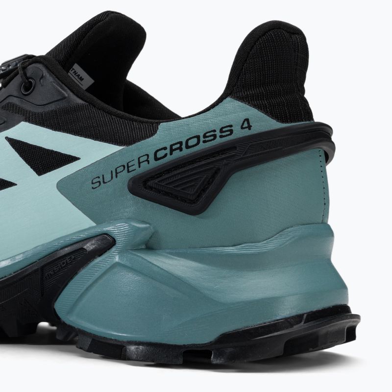 Dámské běžecké boty Salomon Supercross 4 GTX černo-modrýe L41735500 10