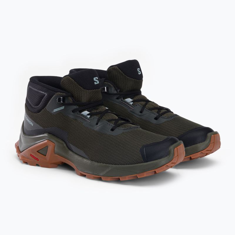 Pánská trekingová obuv Salomon X Reveal Chukka CSWP 2 zelená L41763000 5