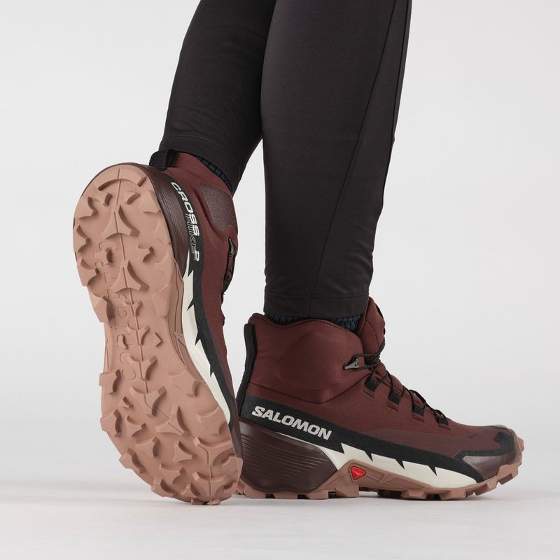 Dámské trekové boty Salomon Cross Hike MID GTX 2 bitter chocolate/ mocha mousse 11
