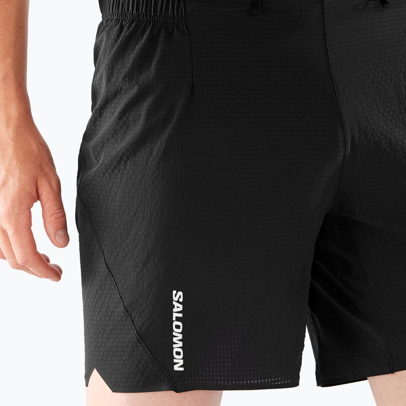 Pánské běžecké šortky Salomon Sense Aero 7'' tmavě černé 3