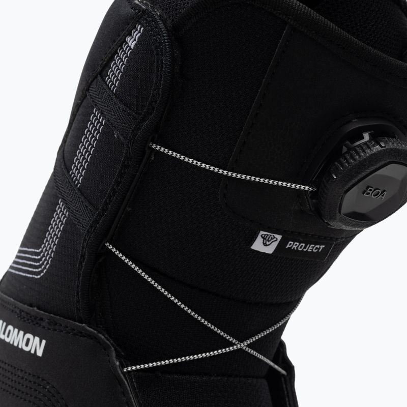 Dětské snowboardové boty Salomon Project Boa black L41681700 7