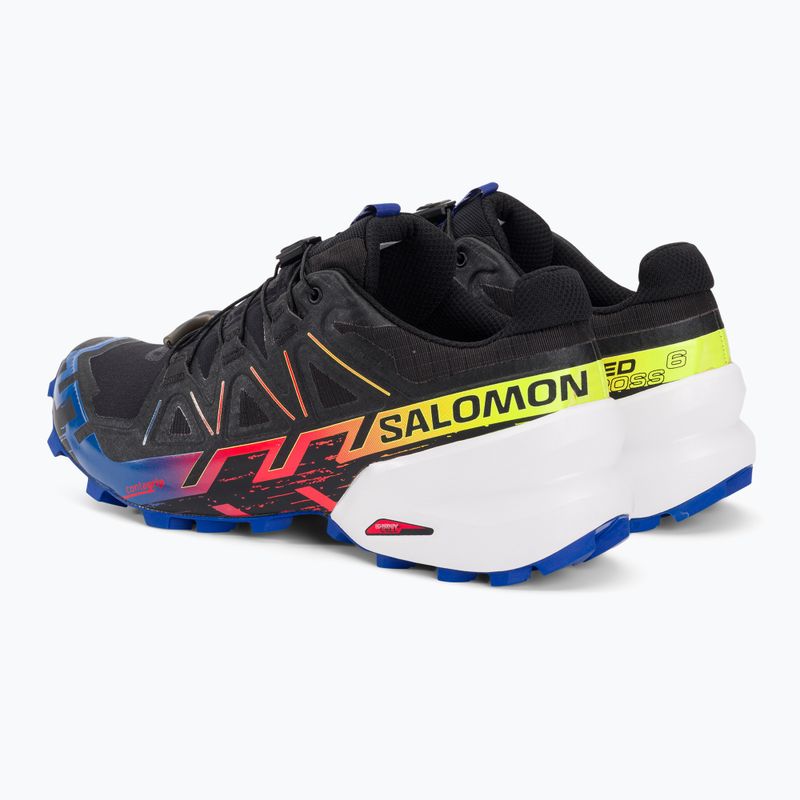 Salomon Speedcross 6 GTX pánské běžecké boty black/surf the web/safety yellow 6